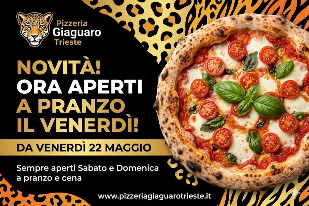 🍕 NOVITÀ A PRANZO 🍕
